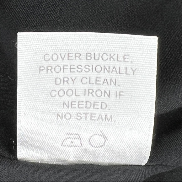 Size 2 Classiques Entier Classic Black Dress Stretch Sheath Event Party Cocktail - Picture 10 of 11